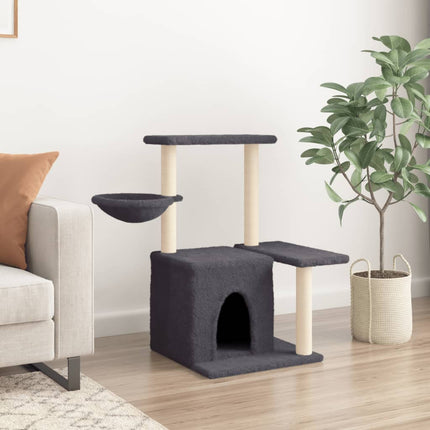 Arbre À Chat Avec Griffoirs En Sisal 83 Cm