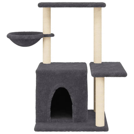 Arbre À Chat Avec Griffoirs En Sisal 83 Cm