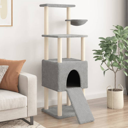 Arbre À Chat Avec Griffoirs En Sisal 153 Cm
