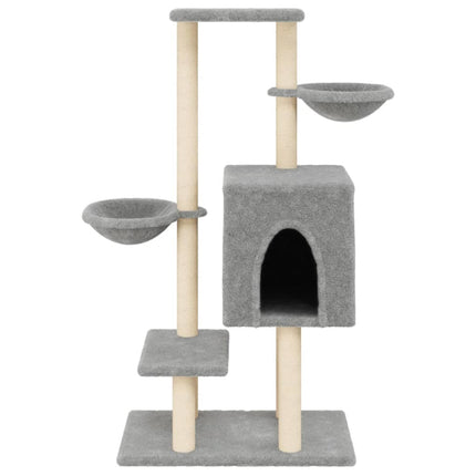 Arbre À Chat Avec Griffoirs En Sisal 117 Cm