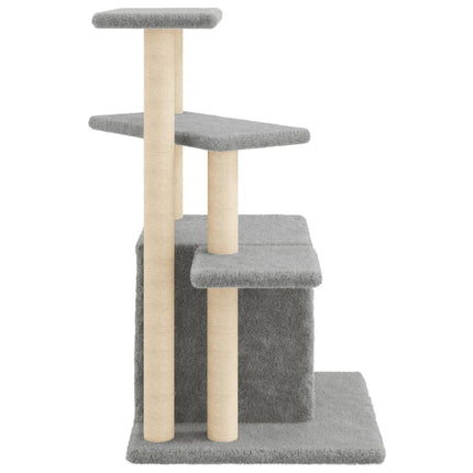 Arbre À Chat Avec Griffoirs En Sisal 83,5 Cm