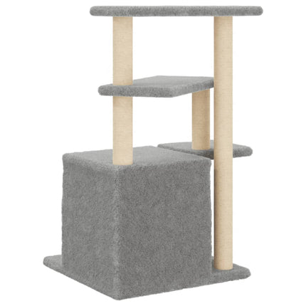 Arbre À Chat Avec Griffoirs En Sisal 83,5 Cm