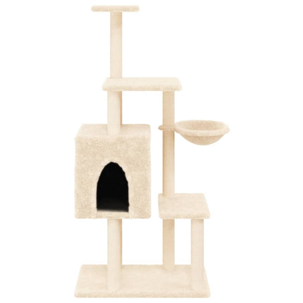 Arbre À Chat Avec Griffoirs En Sisal 131 Cm