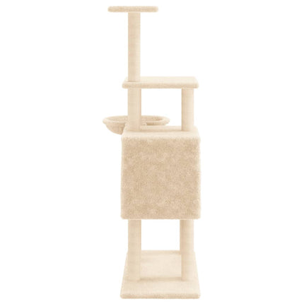 Arbre À Chat Avec Griffoirs En Sisal 131 Cm