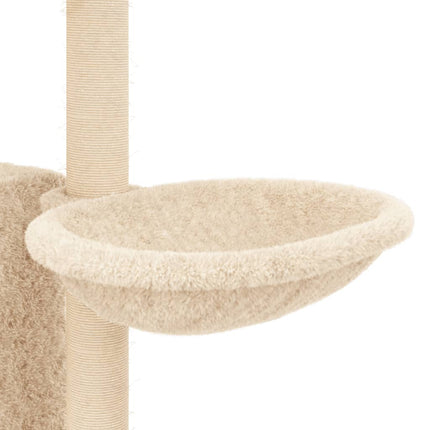 Arbre À Chat Avec Griffoirs En Sisal 131 Cm