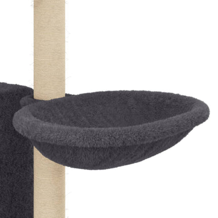 Arbre À Chat Avec Griffoirs En Sisal 131 Cm