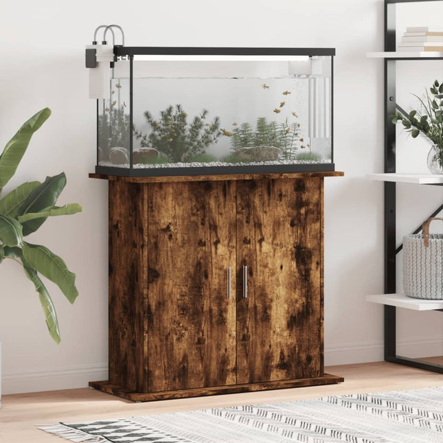 Support Pour Aquarium Bois D'ingénierie
