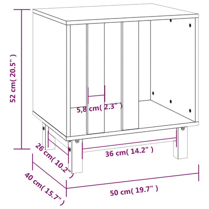 Niche Pour Chien Bois De Pin Massif