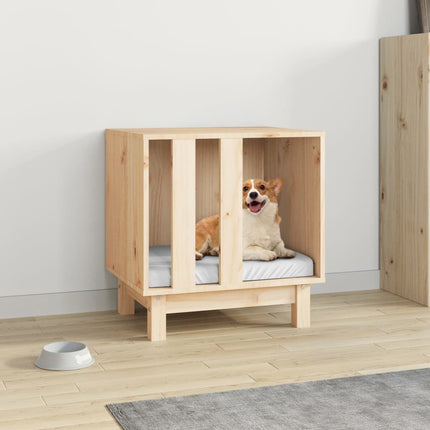 Niche Pour Chien Bois De Pin Massif