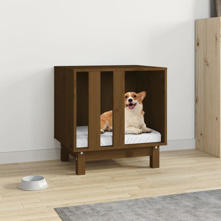 Niche Pour Chien Bois De Pin Massif