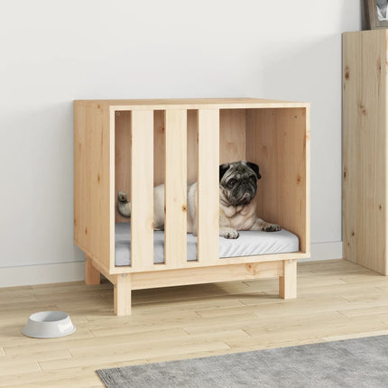 Niche Pour Chien Bois De Pin Massif