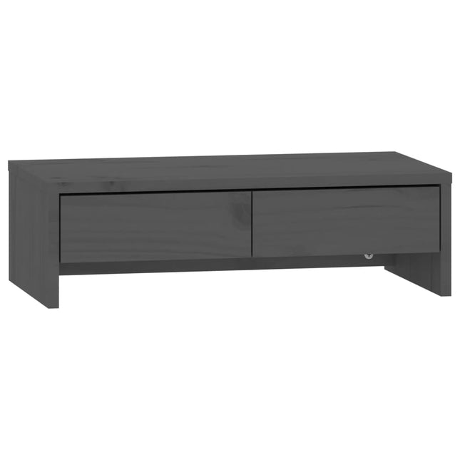 Support De Moniteur Bois De Pin Solide