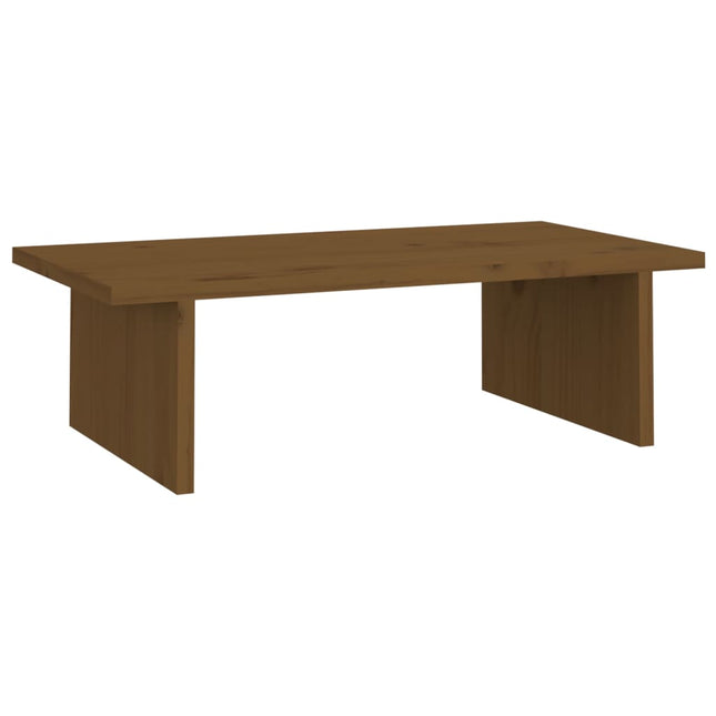 Support De Moniteur Bois De Pin Solide
