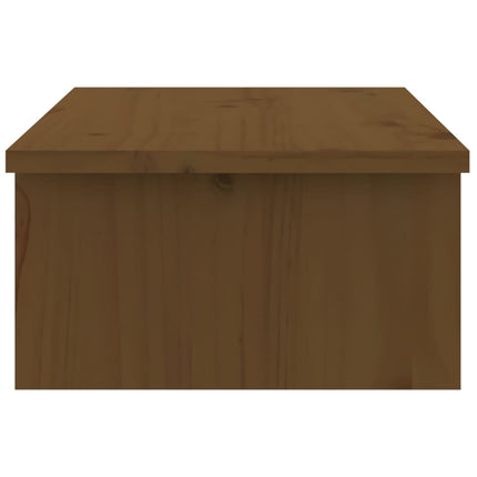 Support De Moniteur Bois De Pin Solide