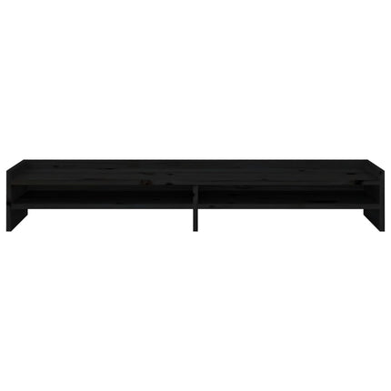 Support De Moniteur 100X24X16 Cm Bois De Pin Solide
