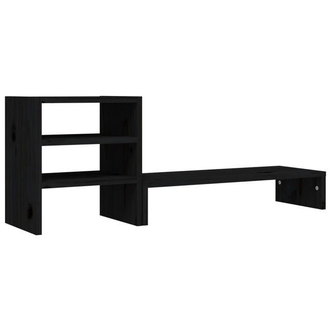 Support De Moniteur 81X20X30 Cm Bois De Pin Solide