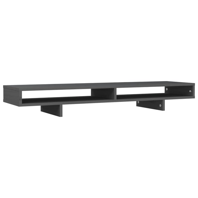 Support De Moniteur Bois De Pin Solide