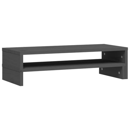 Support De Moniteur (52-101)X22X14 Cm Bois De Pin Solide