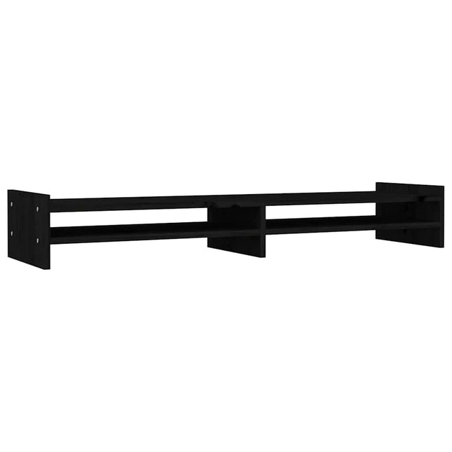 Support De Moniteur Bois De Pin Solide