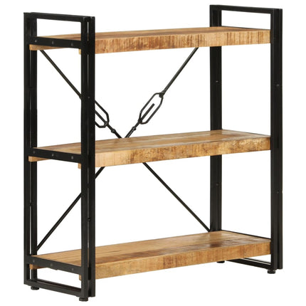 Bibliothèque À 5 Niveaux 140X30X Bois De Manguier Solide Marron