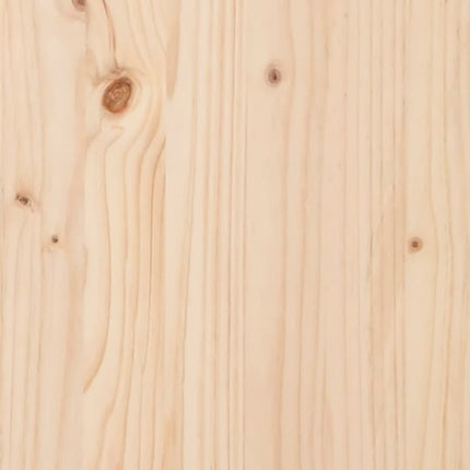 Jardinière Avec Étagère 82,5X34,5X81 Cm Bois Massif De Pin