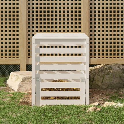 Composteur 63,5X63,5X77,5 Cm Bois De Douglas Massif