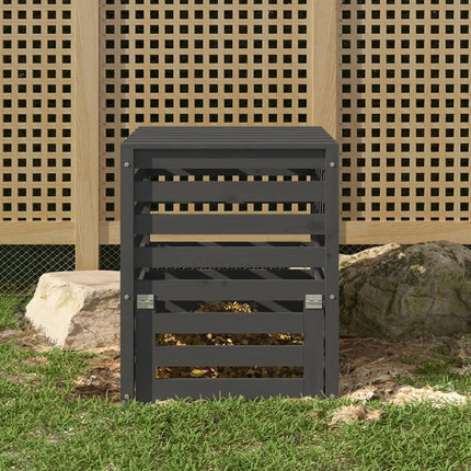 Composteur 63,5X63,5X77,5 Cm Bois De Douglas Massif