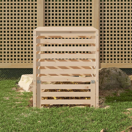 Composteur 63,5X63,5X77,5 Cm Bois De Douglas Massif
