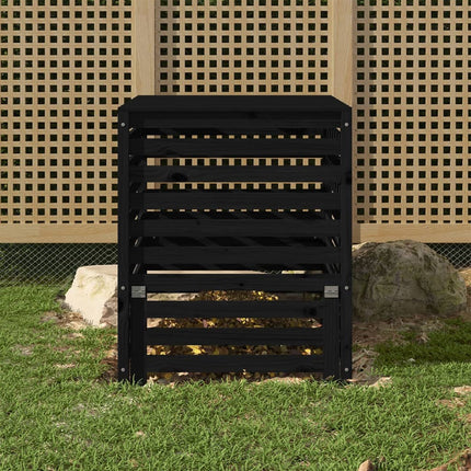 Composteur 63,5X63,5X77,5 Cm Bois De Douglas Massif