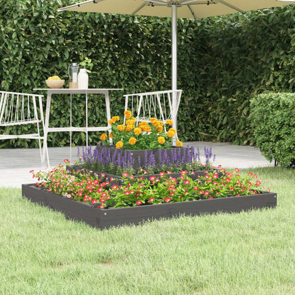 Jardinière Marron Miel Bois Massif De Pin