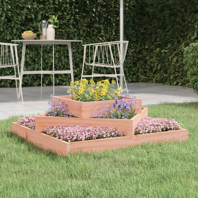 Jardinière Noir Bois Massif De Pin