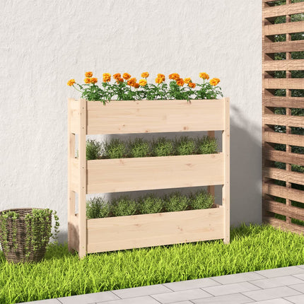 Jardinière Bois Massif De Pin