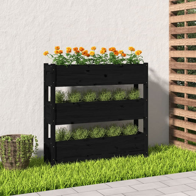 Jardinière Bois Massif De Pin