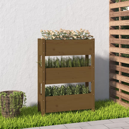 Jardinière Bois Massif De Pin