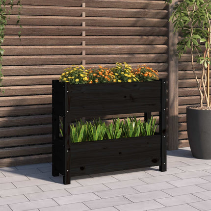 Jardinière Bois Massif De Pin