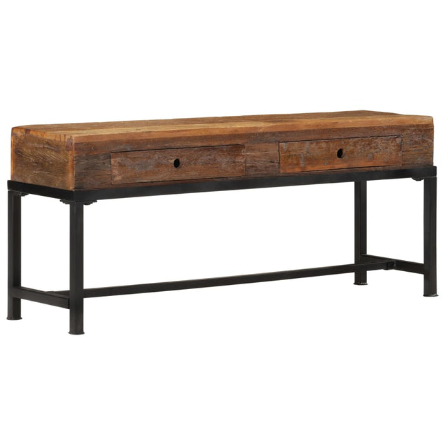 Meuble Tv 150 X 30 X 46 Cm Bois De Récupération Massif