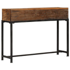 Table Console Bois De Récupération Massif