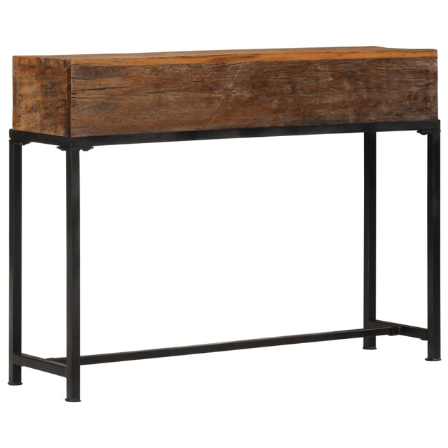 Table Console Bois De Récupération Massif
