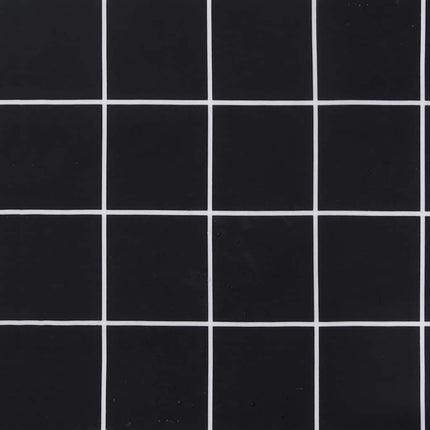 Coussins De Chaise De Jardin Lot De 4 Motif À Carreaux Noir Noir Et Blanc