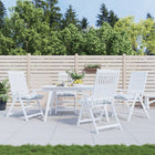 Coussins De Chaise Lot De 2 À Motif De Feuilles Blanc Et Vert