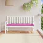 Coussin De Banc De Jardin Carreaux Noir Tissu