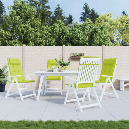 Coussins De Chaise À Dossier Haut Lot De 2 Rayures Bleu/Blanc