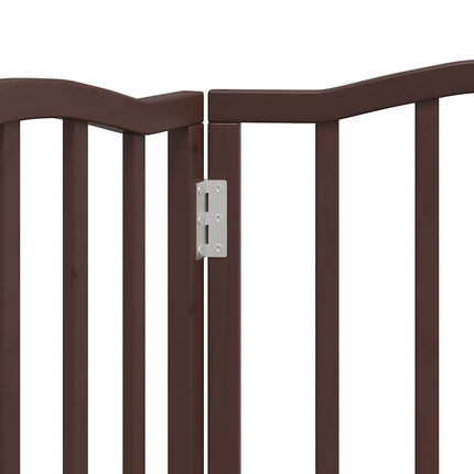 Barrière Pour Chien Pliable 3 Panneaux 150 Cm Bois De Peuplier
