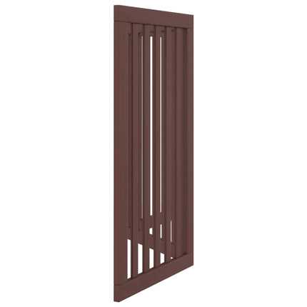 Barrière Pour Chien Pliable 3 Panneaux 150 Cm Bois De Peuplier