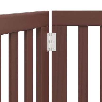 Barrière Pour Chien Pliable 3 Panneaux 150 Cm Bois De Peuplier