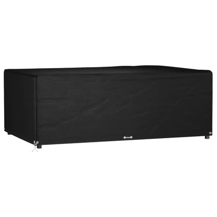 Housses De Salon De Jardin 2 Pcs Rotin 8 Œillets 113X113 Cm