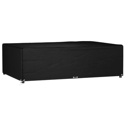 Housses De Salon De Jardin 2 Pcs Rotin 8 Œillets 113X113 Cm