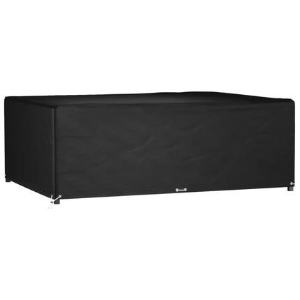 Housses De Salon De Jardin 2 Pcs Rotin 8 Œillets 113X113 Cm