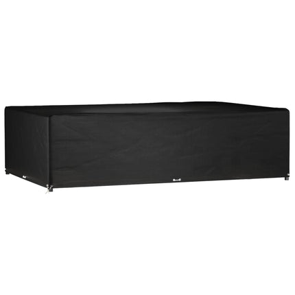 Housses De Salon De Jardin 2 Pcs Rotin 8 Œillets 113X113 Cm