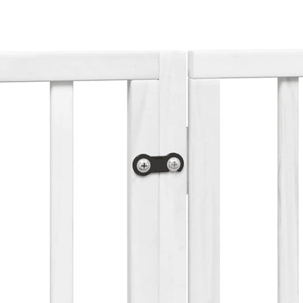Barrière Pour Chien Porte Pliable 10 Panneaux Bois De Peuplier
